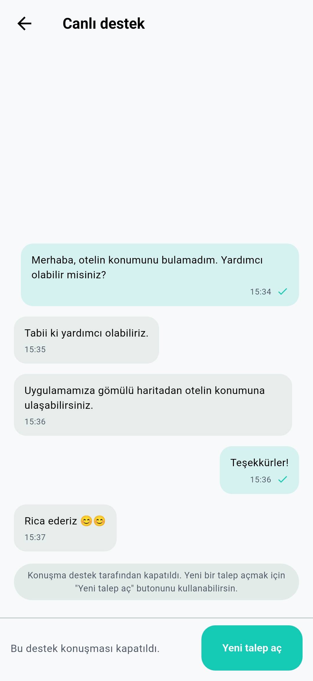 LastKey canlı destek konuşması
